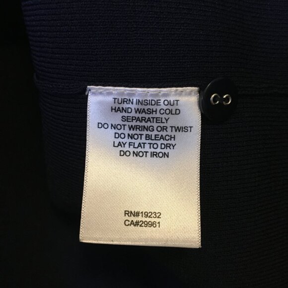 Alfred Dunner Retro 90s Button Up Two Fabric Cardigan - Picture 10 of 15